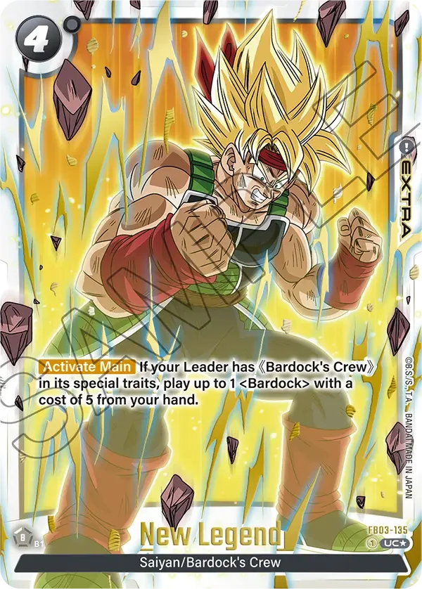 New Legend, Raging Roar Release Event Cards FB03-135