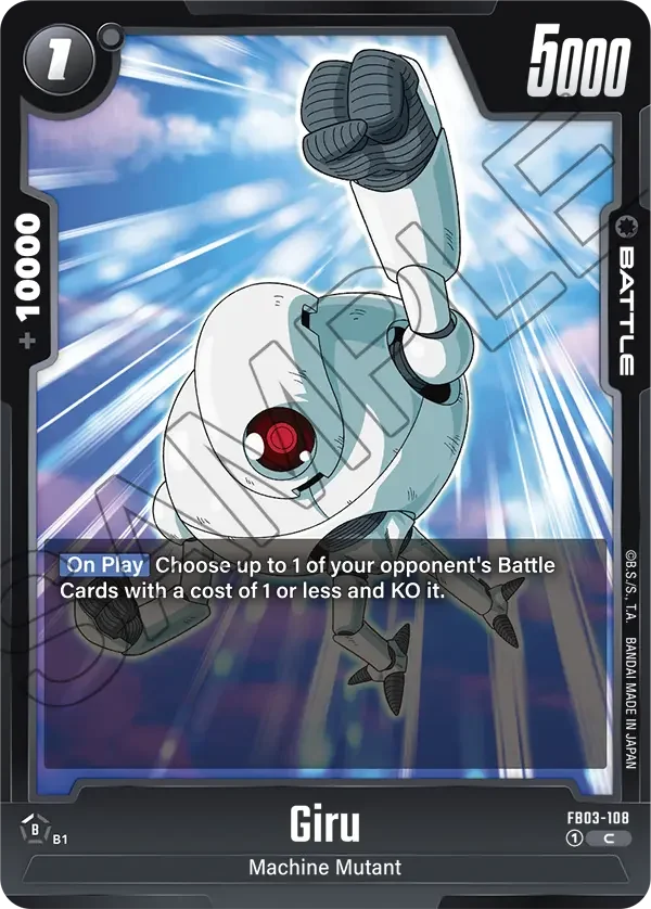 Giru, Raging Roar FB03-108