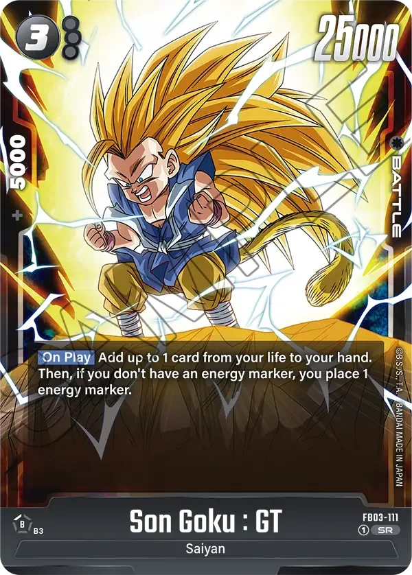 Son Goku : GT, Raging Roar FB03-111