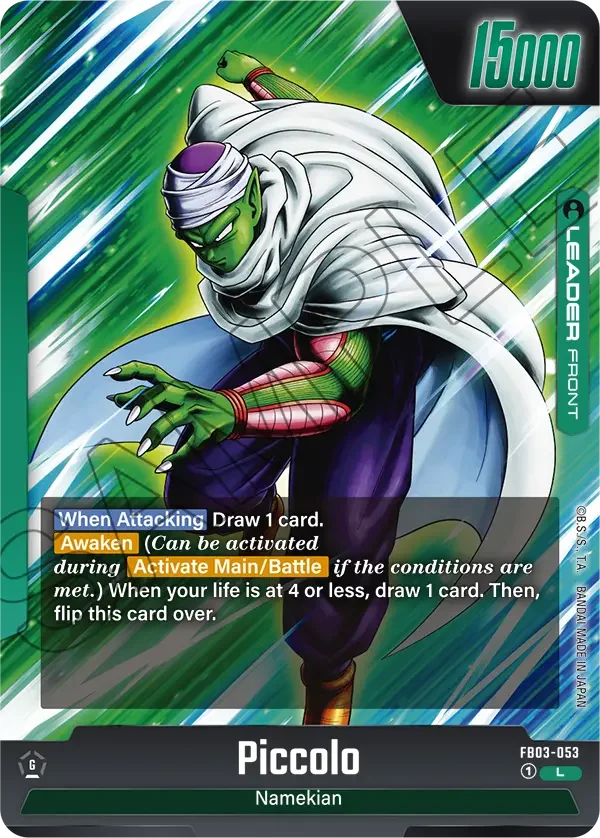 Piccolo, Raging Roar FB03-053