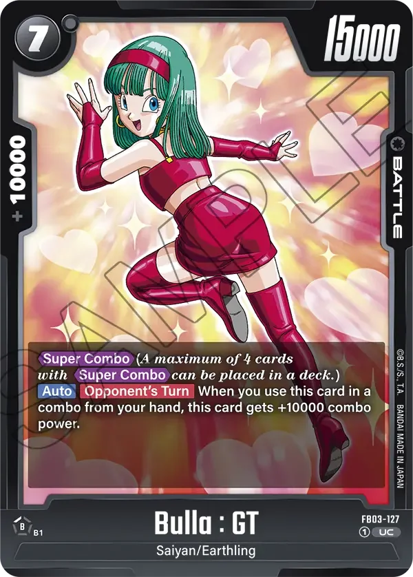 Bulla : GT, Raging Roar FB03-127