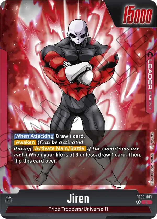 Jiren, Raging Roar FB03-001