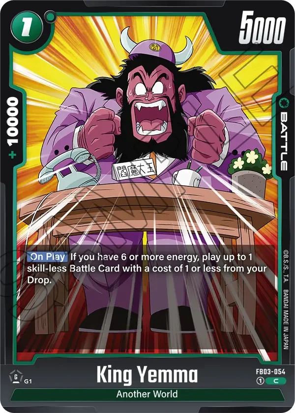 King Yemma, Raging Roar FB03-054