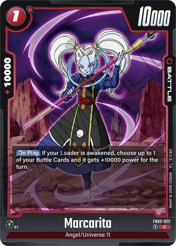 Marcarita, Raging Roar FB03-022