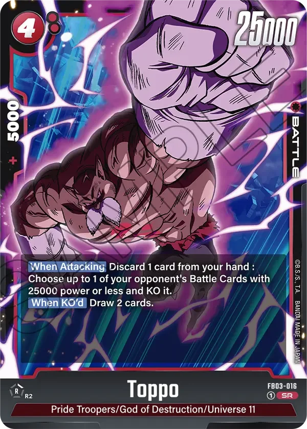 Toppo, Raging Roar FB03-016