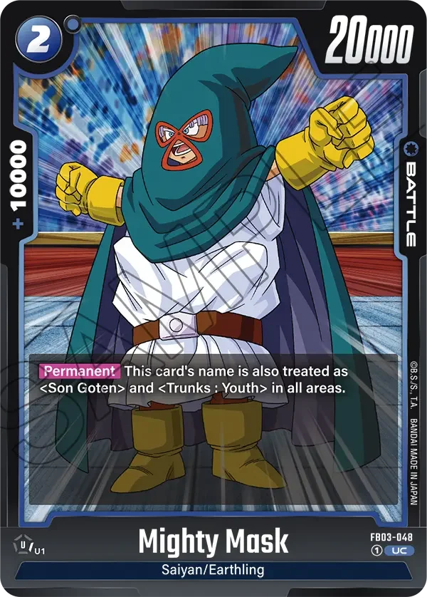 Mighty Mask, Raging Roar FB03-048