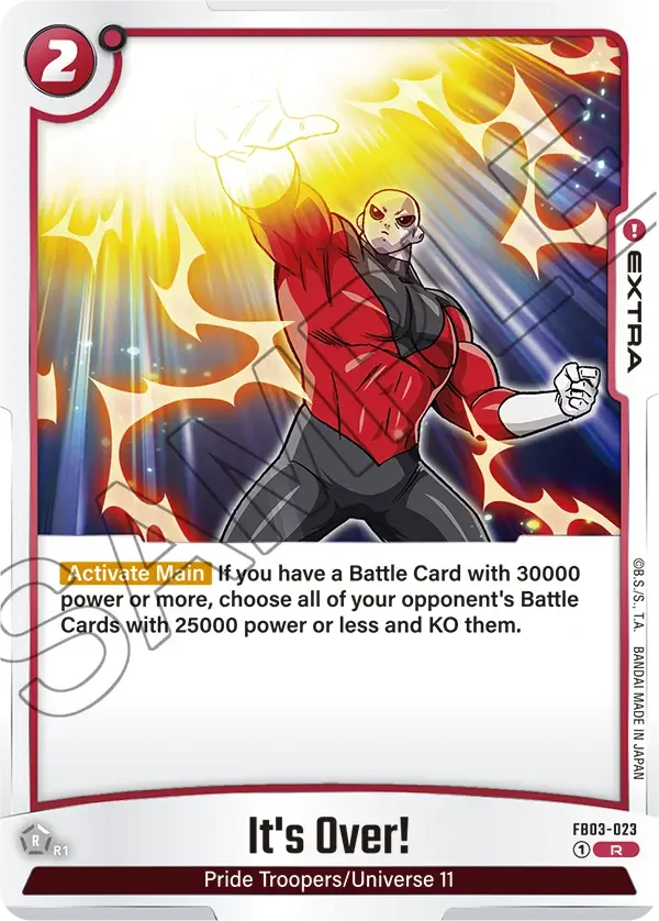 It's Over!, Raging Roar FB03-023