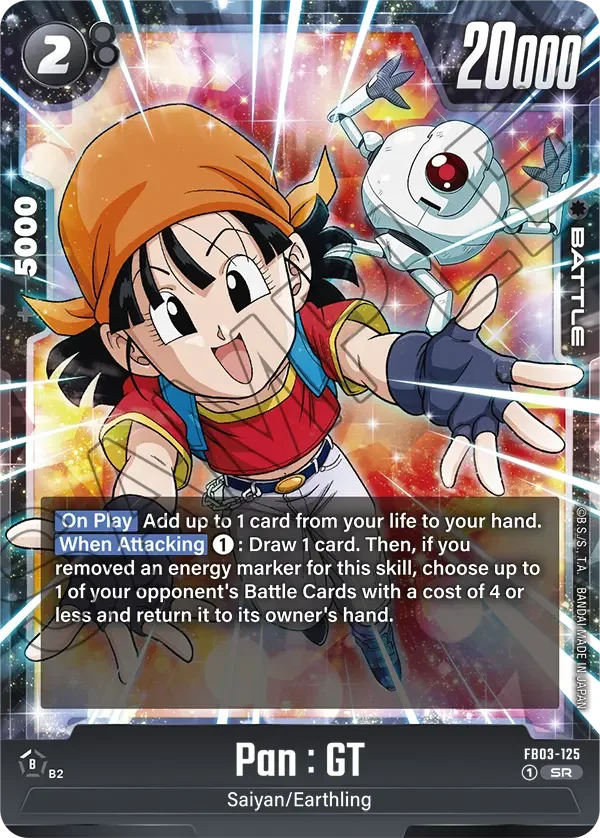 Pan : GT, Raging Roar FB03-125