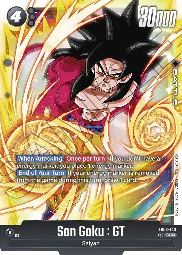 Son Goku : GT, Raging Roar FB03-140