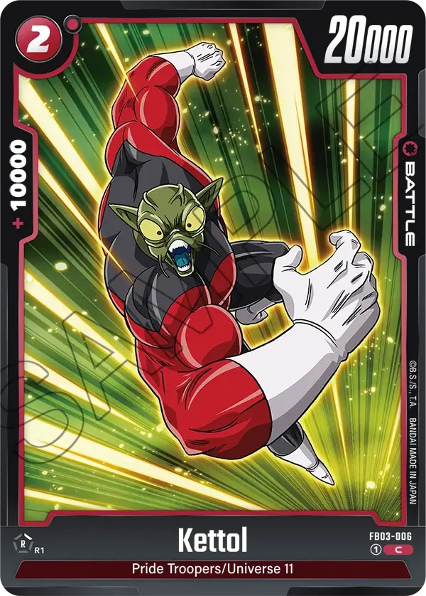 Kettol, Raging Roar FB03-006