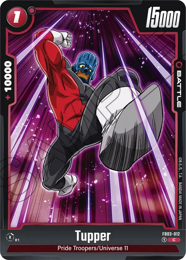 Tupper, Raging Roar FB03-012