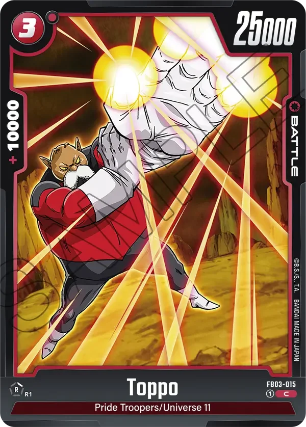 Toppo, Raging Roar FB03-015