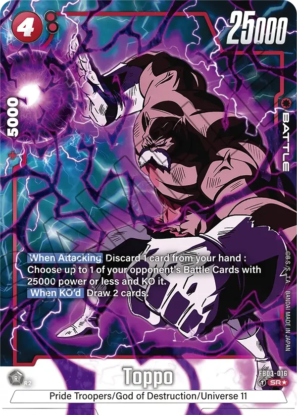 Toppo, Raging Roar FB03-016