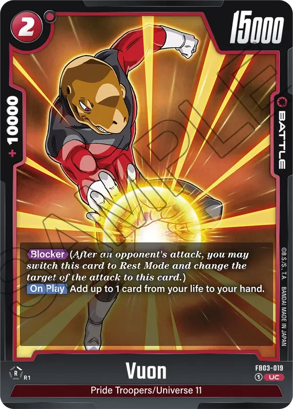 Vuon, Raging Roar FB03-019