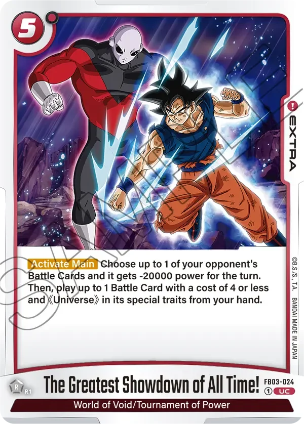 The Greatest Showdown of All Time!, Raging Roar FB03-024