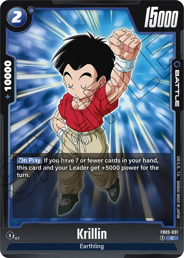 Krillin, Raging Roar FB03-031