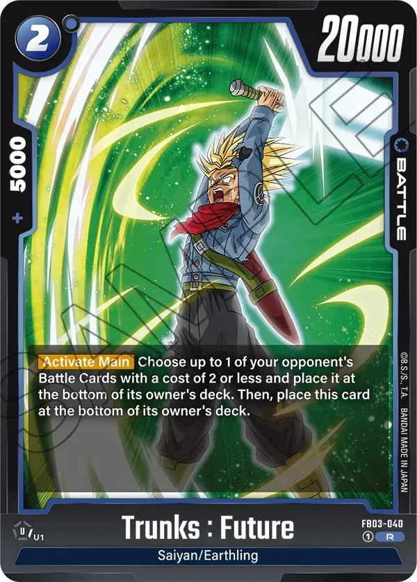 Trunks : Future, Raging Roar FB03-040