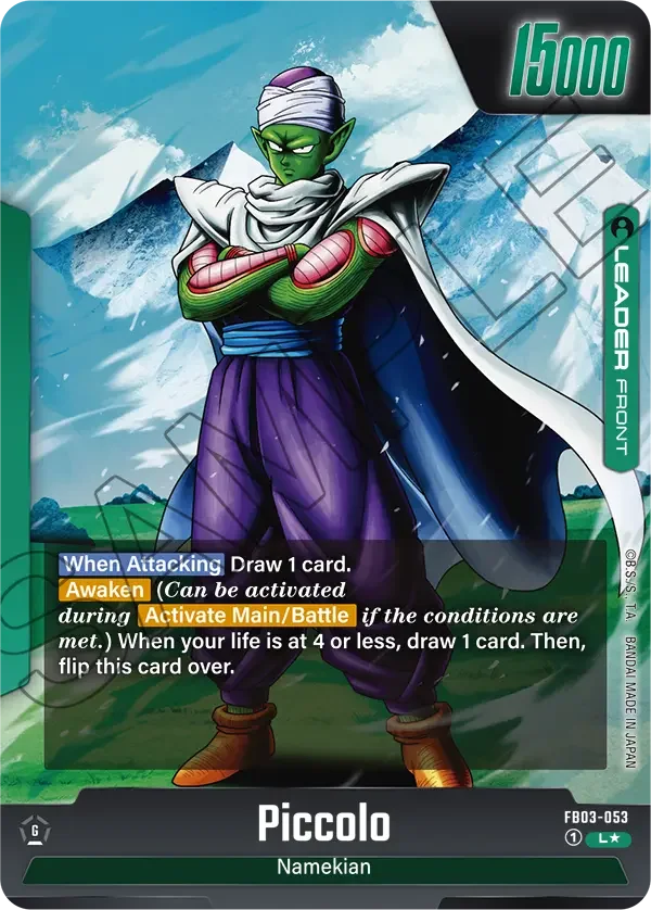 Piccolo, Raging Roar FB03-053