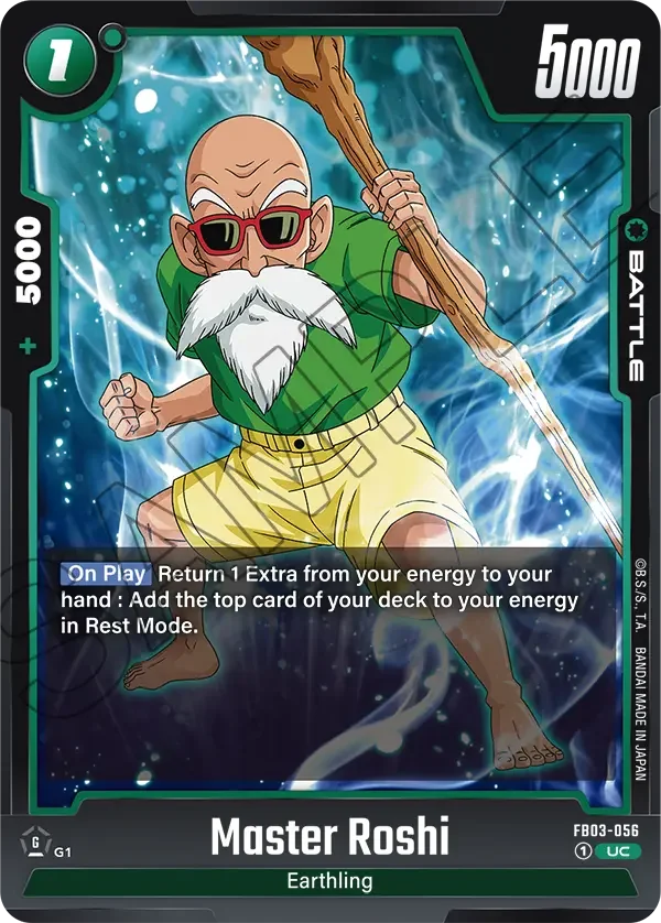 Master Roshi, Raging Roar FB03-056