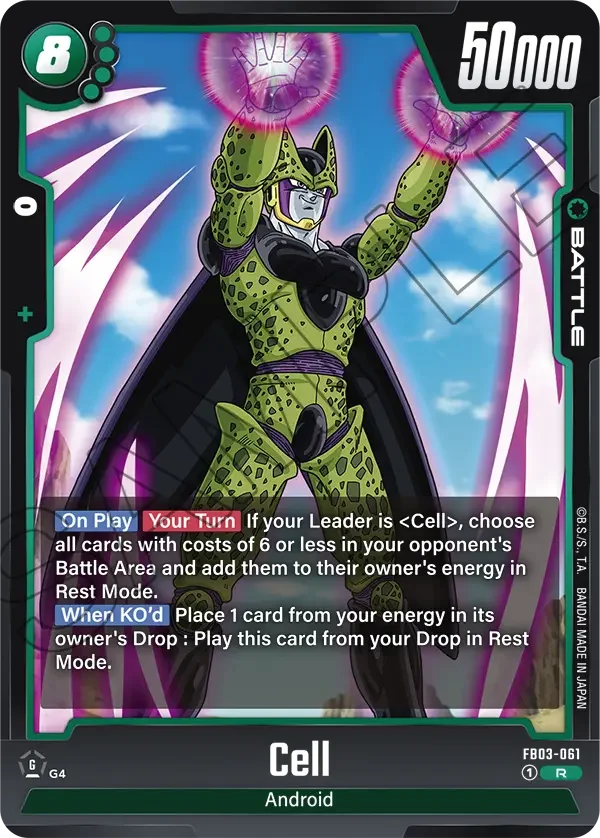Cell, Raging Roar FB03-061
