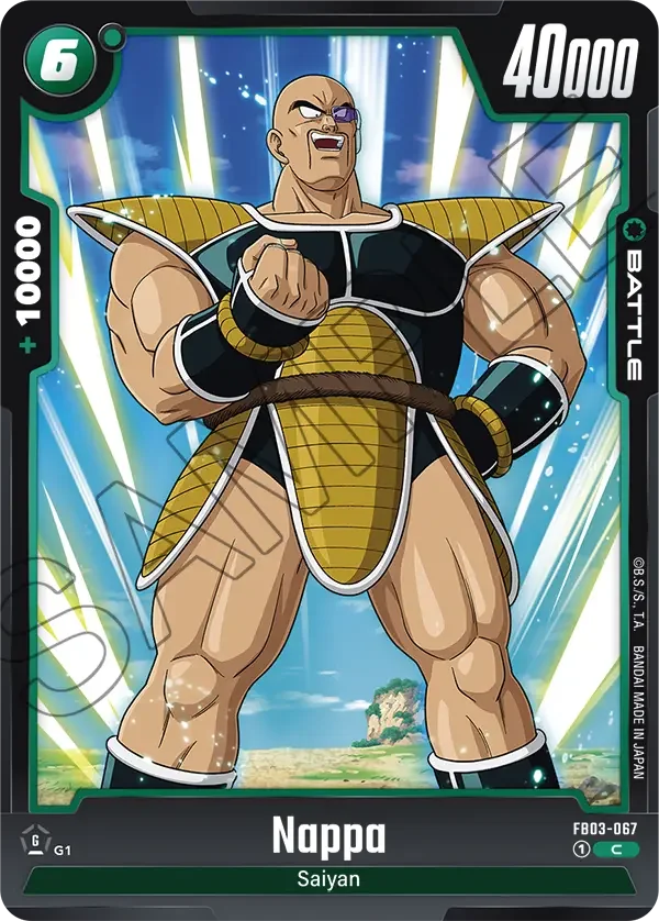 Nappa, Raging Roar FB03-067