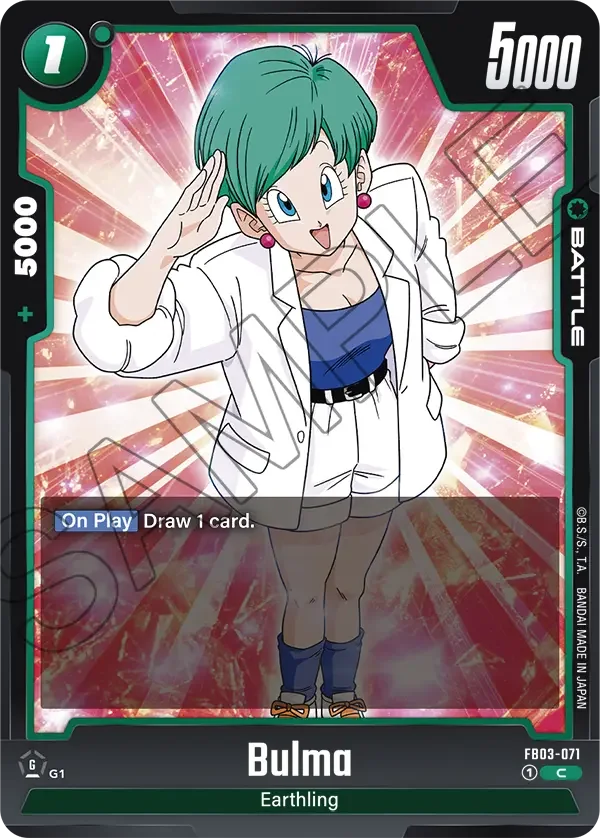Bulma, Raging Roar FB03-071