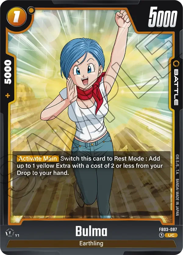 Bulma, Raging Roar FB03-087