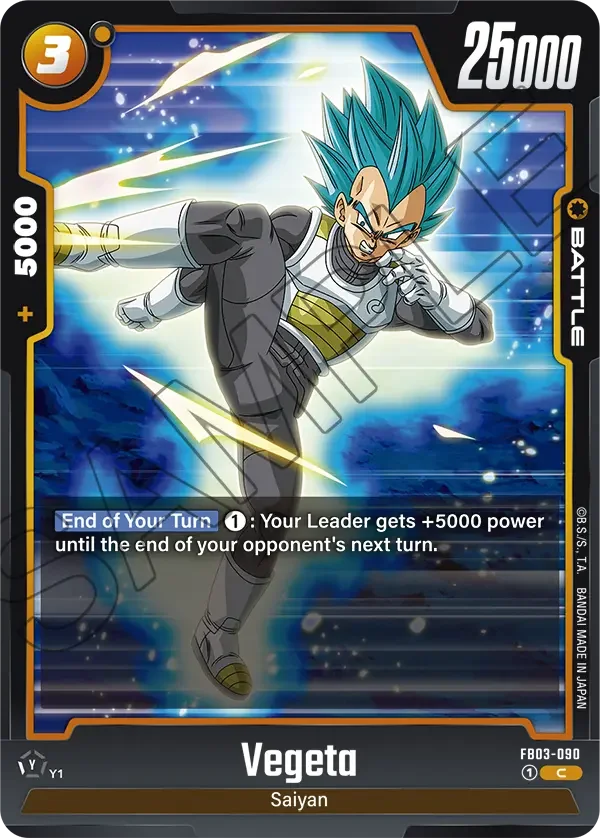 Vegeta, Raging Roar FB03-090