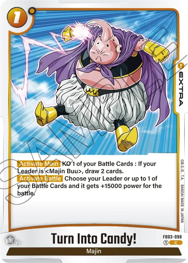 Turn Into Candy!, Raging Roar FB03-098