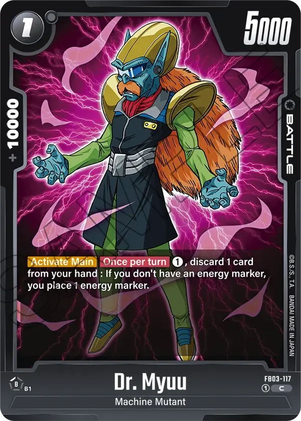 Dr. Myuu, Raging Roar FB03-117