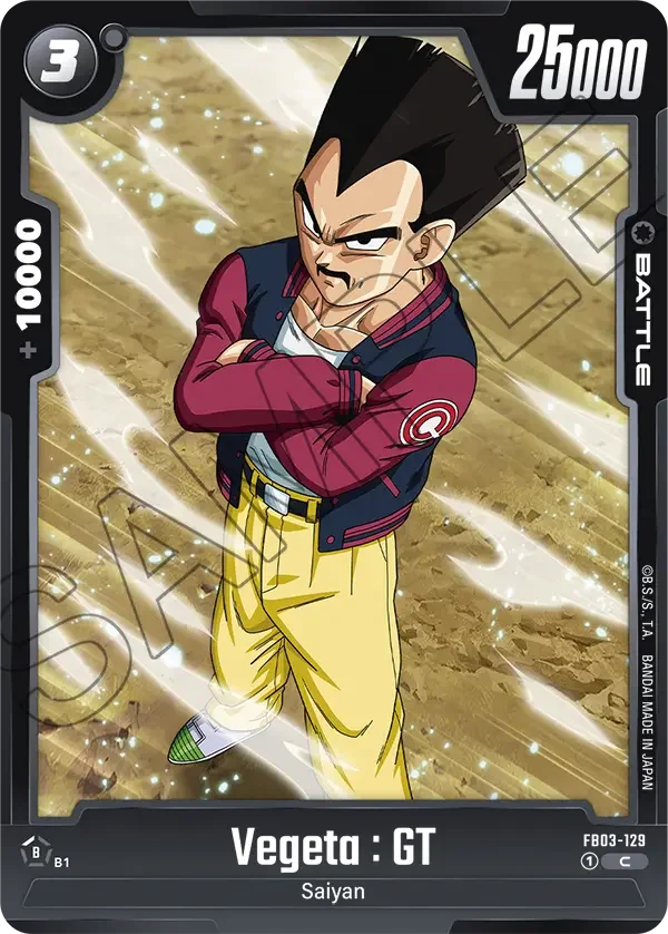 Vegeta : GT, Raging Roar FB03-129