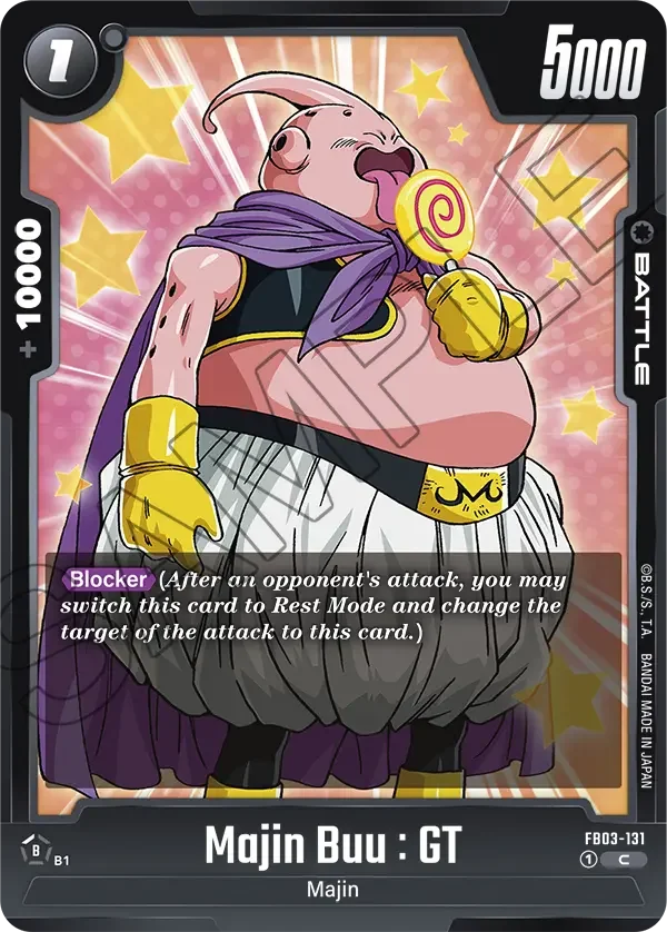 Majin Buu : GT, Raging Roar FB03-131