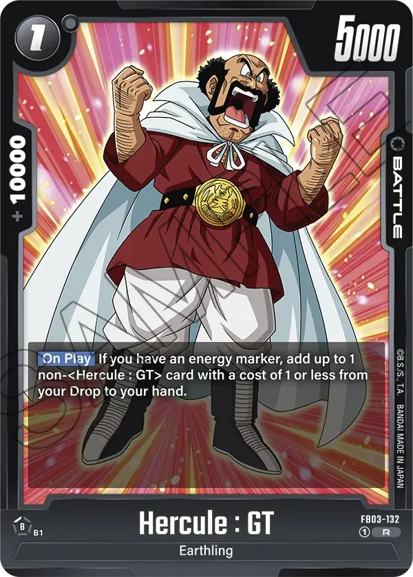 Hercule : GT, Raging Roar FB03-132