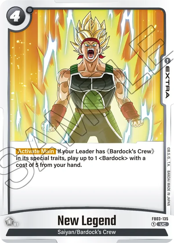 New Legend, Raging Roar FB03-135