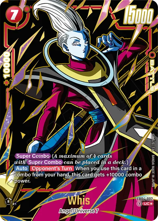 Whis, Ultra Limit Alternate Art Reprints FB04-002