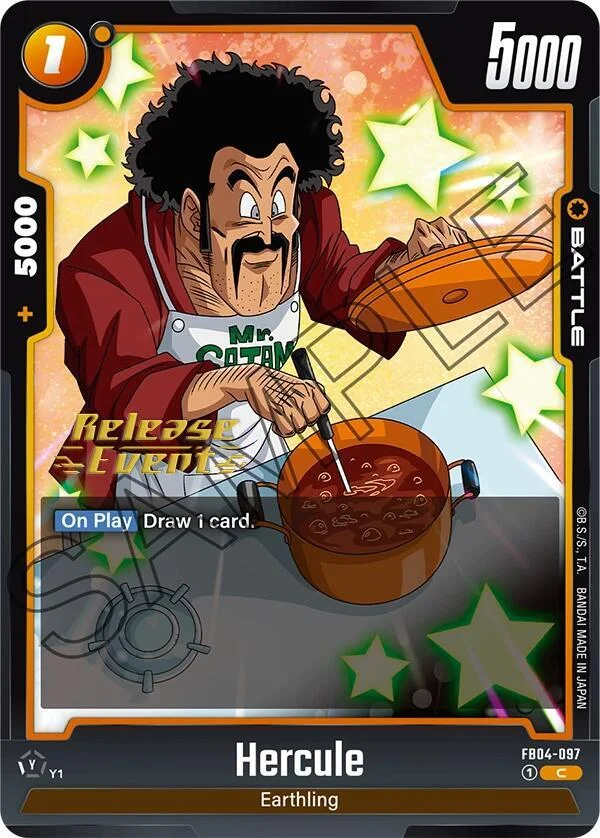 Hercule, Ultra Limit Release Event Cards FB04-097
