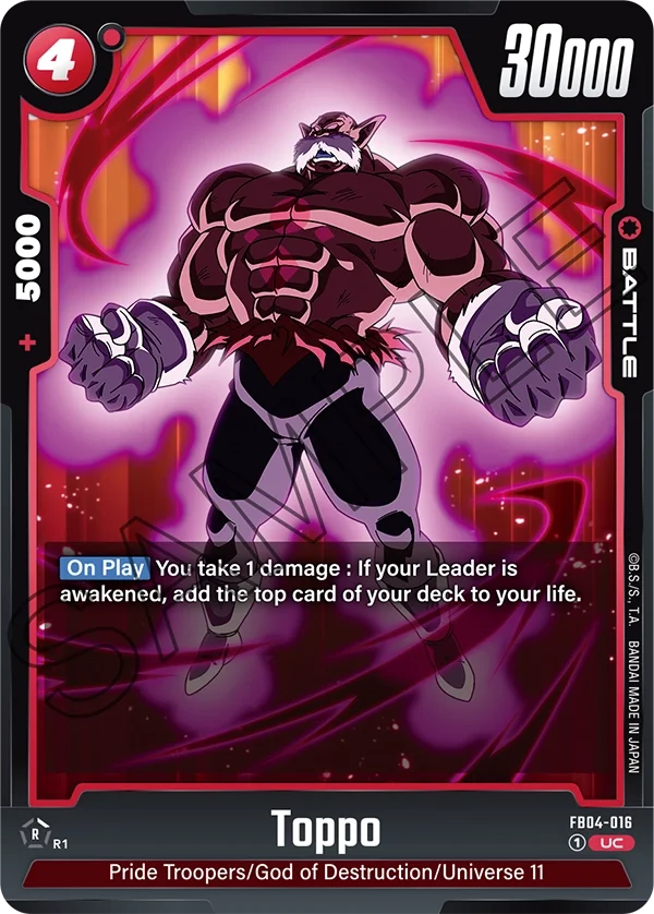 Toppo, Ultra Limit FB04-016