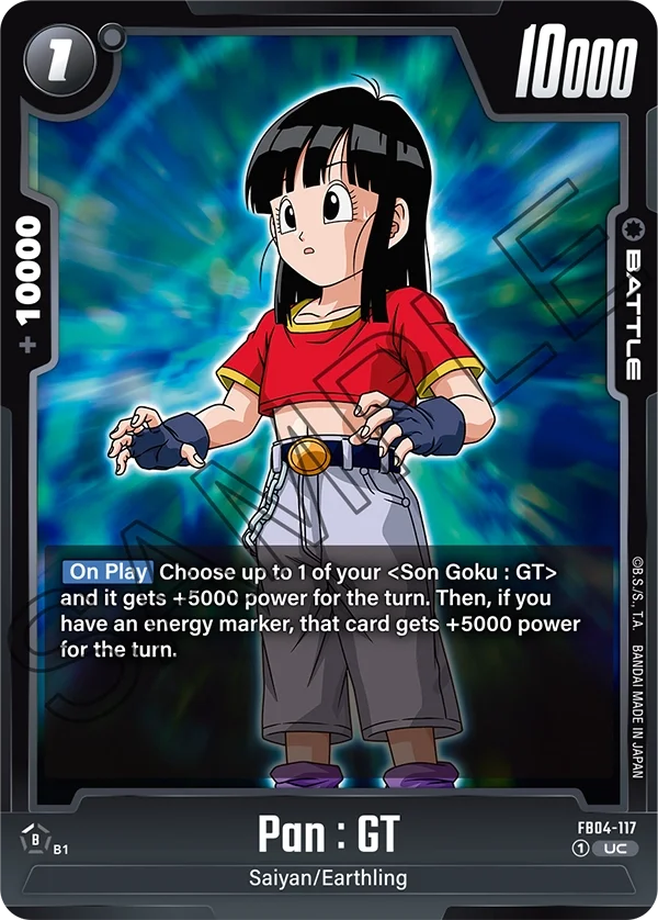 Pan : GT, Ultra Limit FB04-117