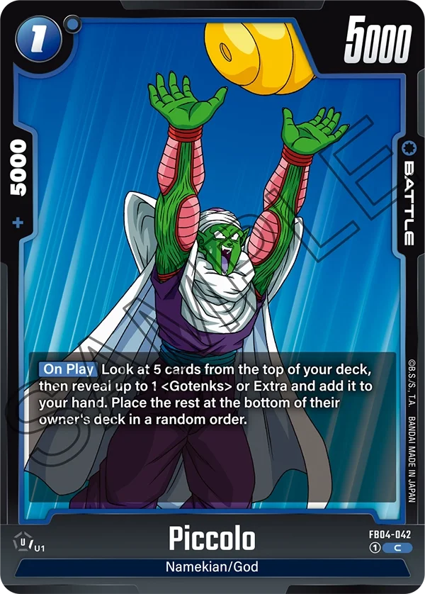 Piccolo, Ultra Limit FB04-042
