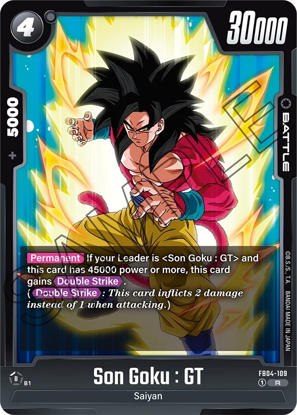 Son Goku : GT, Ultra Limit FB04-109