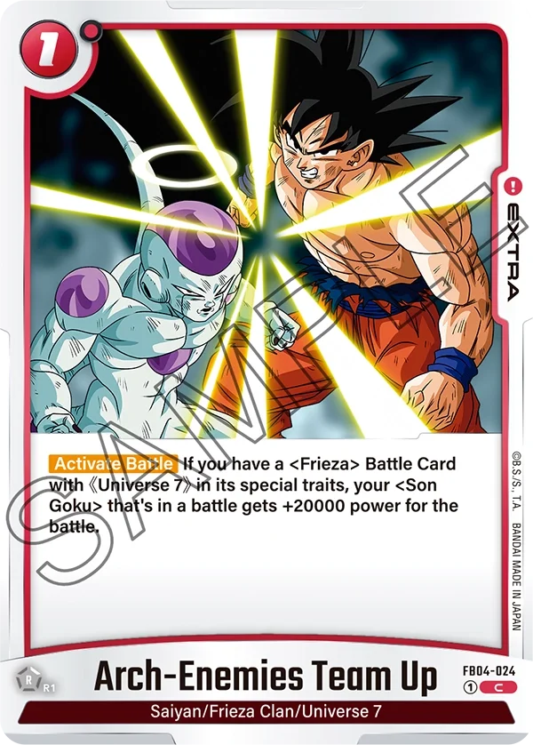 Arch-Enemies Team Up, Ultra Limit FB04-024