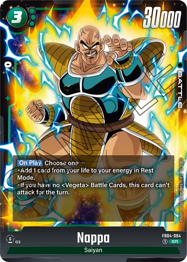 Nappa, Ultra Limit FB04-064