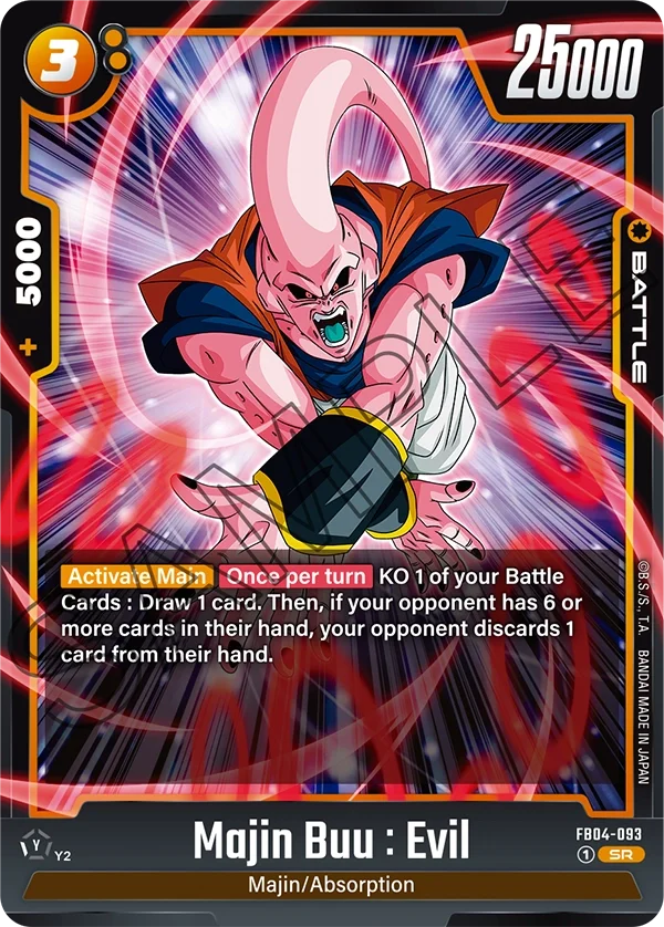 Majin Buu : Evil, Ultra Limit FB04-093