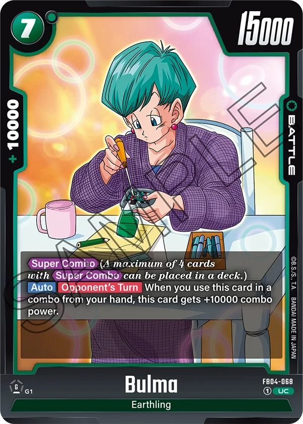 Bulma, Ultra Limit FB04-068