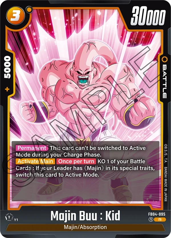 Majin Buu : Kid, Ultra Limit FB04-095