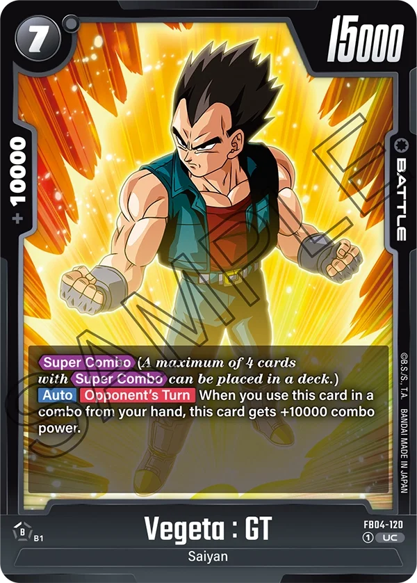 Vegeta : GT, Ultra Limit FB04-120