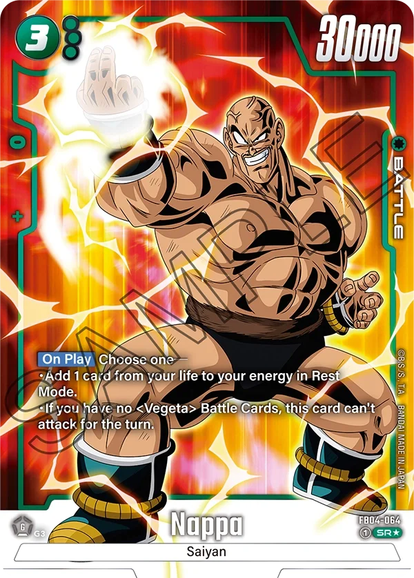 Nappa, Ultra Limit FB04-064