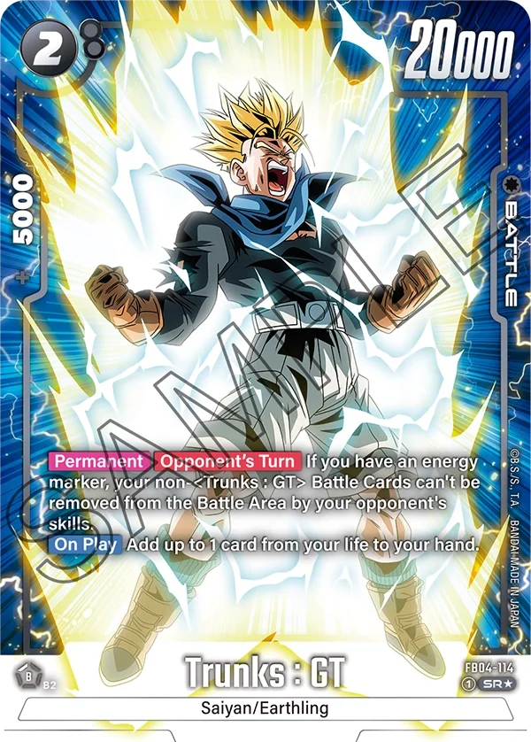 Trunks : GT- FB04-114, Ultra Limit FB04-114