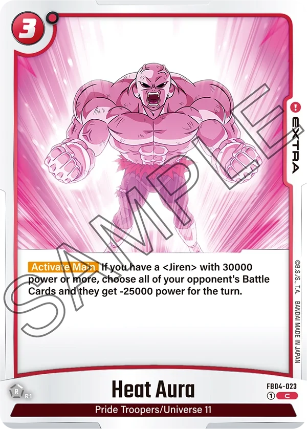 Heat Aura, Ultra Limit FB04-023