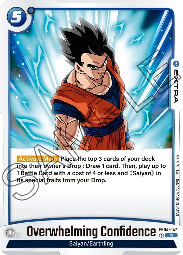 Overwhelming Confidence, Ultra Limit FB04-047